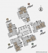  <strong>中交天翠小区内部规划了充脚的停</strong> 